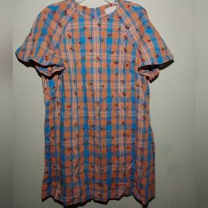 Vintage 1970s Handmade Bell Sleeve Dress